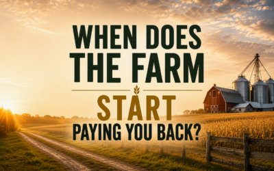 When Does the Farm Start Paying You Back?